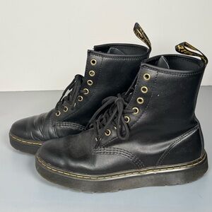 Doc Martens Zavala Leather Boots, Size 8